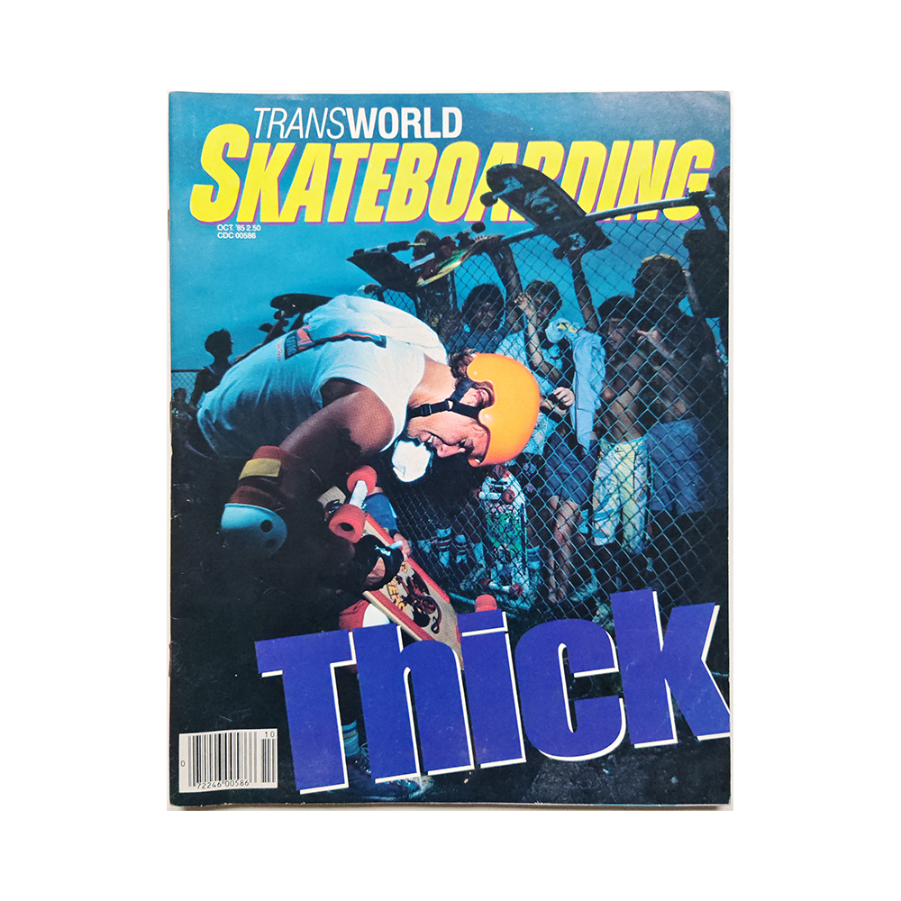 Transworld Skateboarding - october 1985 - vol. 3 issue 5