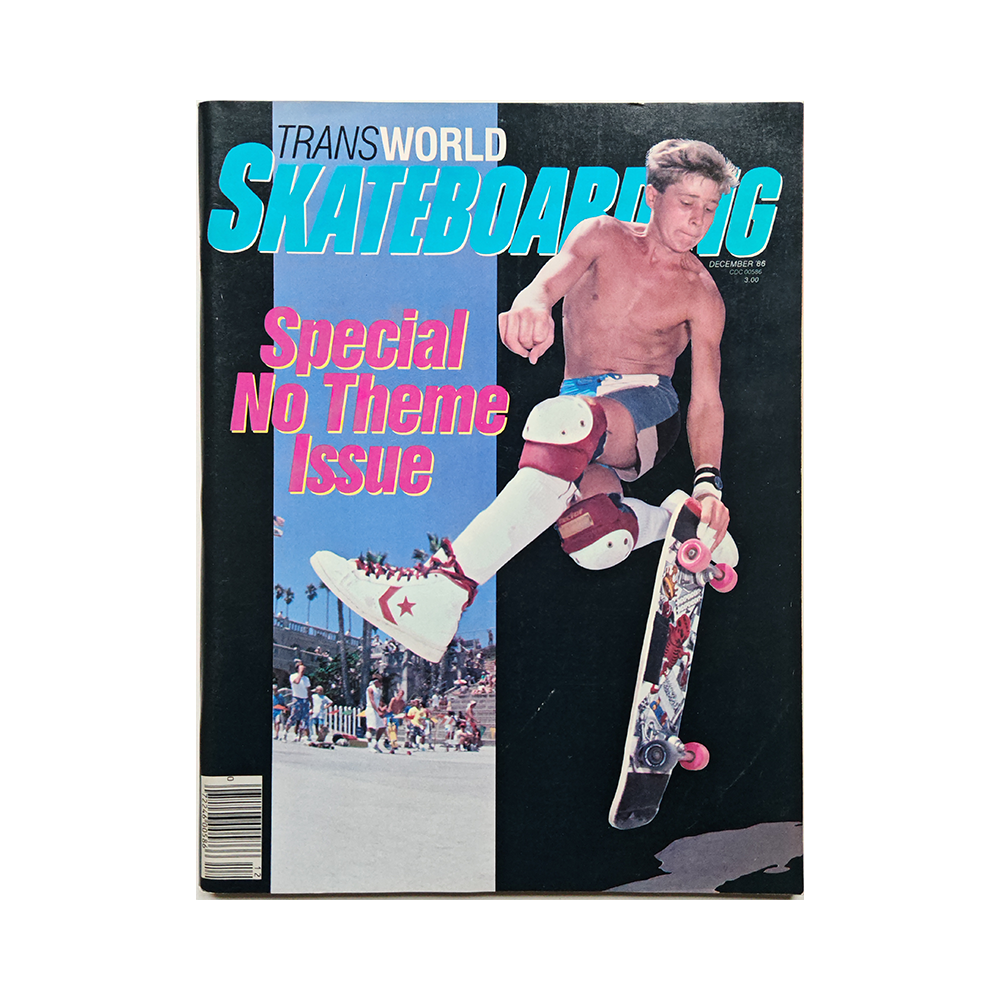 Transworld Skateboarding - december 1986 - vol. 4 issue 6