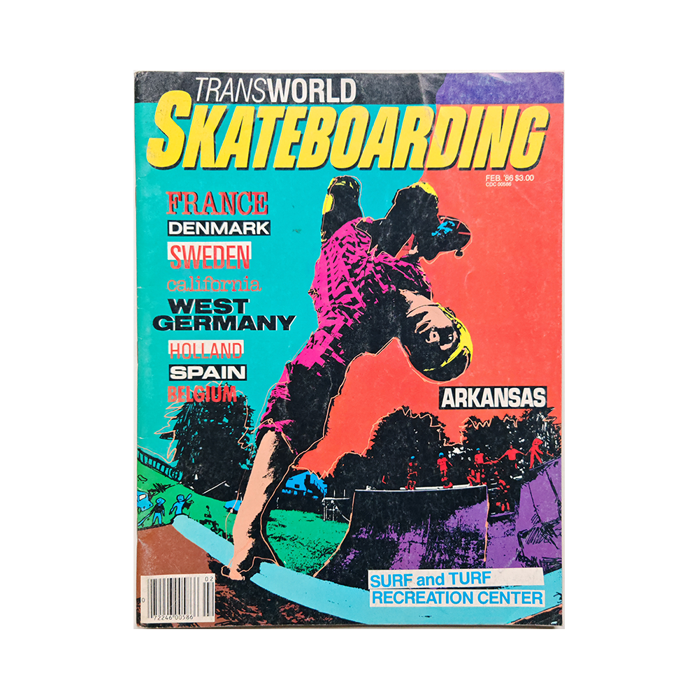Transworld Skateboarding - february 1986 - vol. 4 issue 1