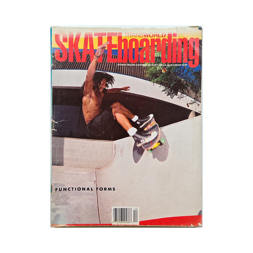Transworld Skateboarding - december 1988 - vol. 6 issue 6
