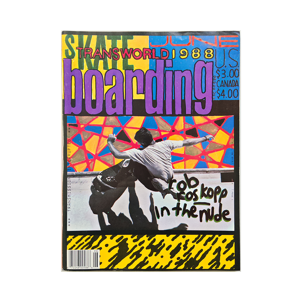 Transworld Skateboarding - june 1988 - vol. 6 issue 3