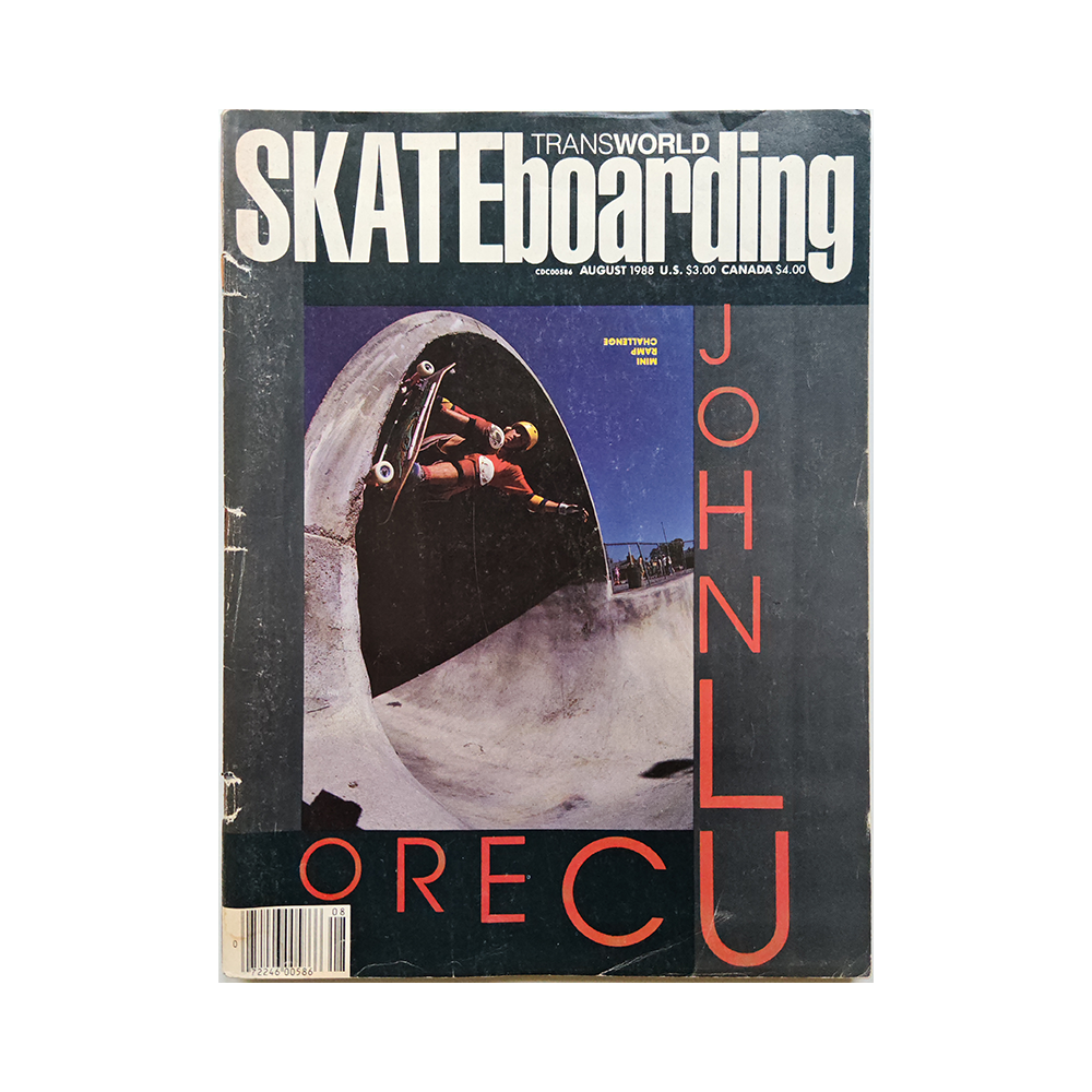 Transworld Skateboarding - august 1988 - vol. 6 issue 4