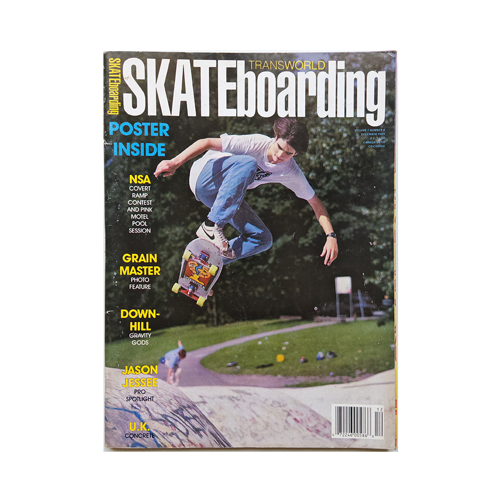 Transworld Skateboarding - december 1989 - vol. 7 issue 8