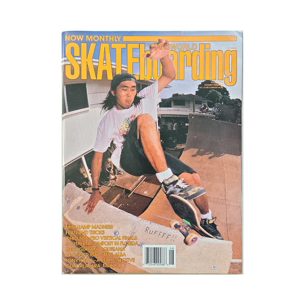 Transworld Skateboarding - august 1989 - vol. 7 issue 4