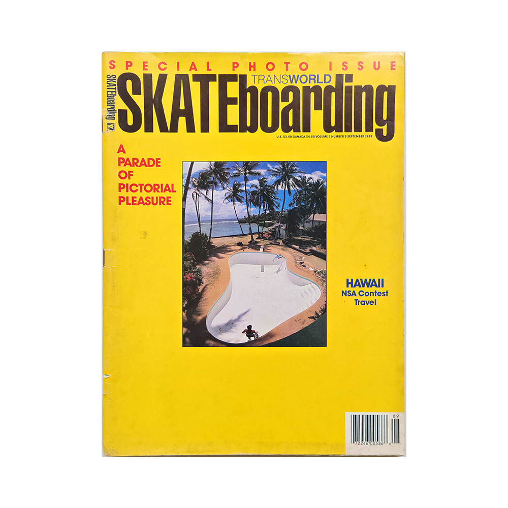 Transworld Skateboarding - september 1989 - vol. 7 issue 5