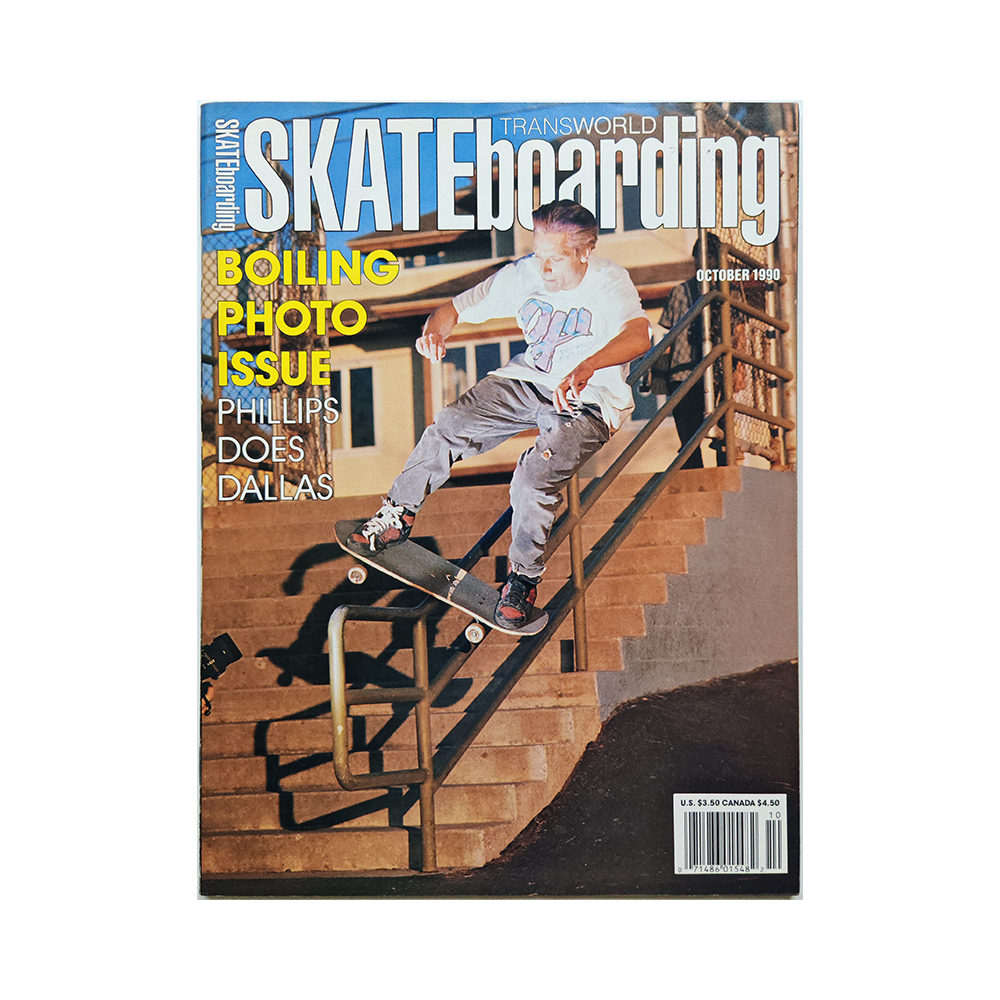 Transworld Skateboarding - october 1990 - vol. 8 issue 10
