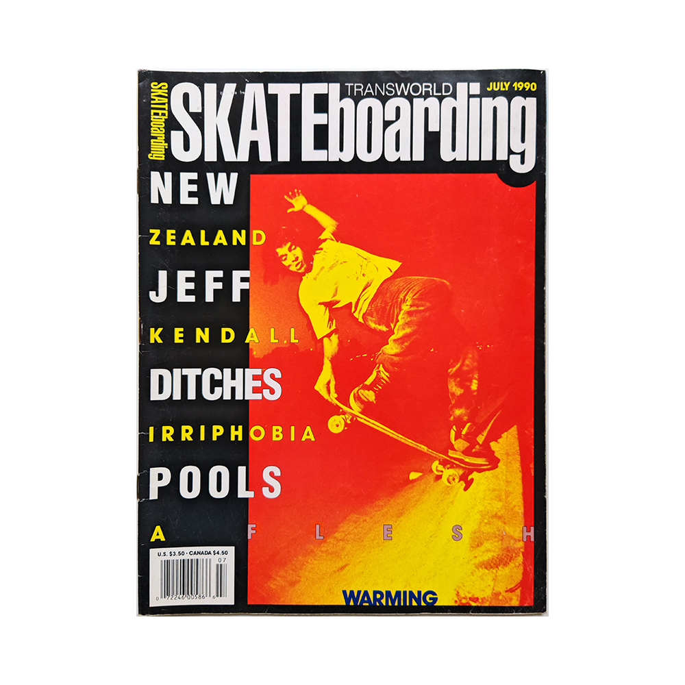 Transworld Skateboarding - july 1990 - vol. 8 issue 7