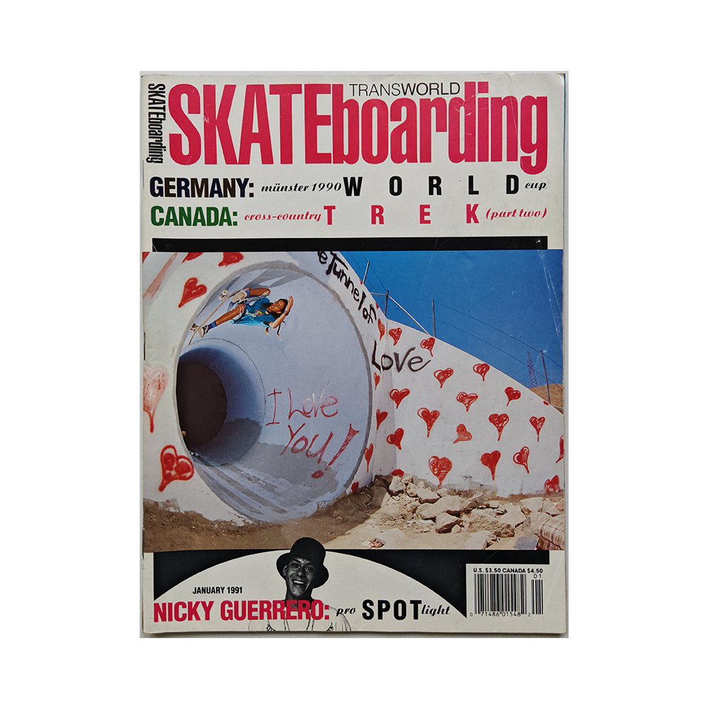 Transworld Skateboarding - january 1991 - vol. 9 issue 1
