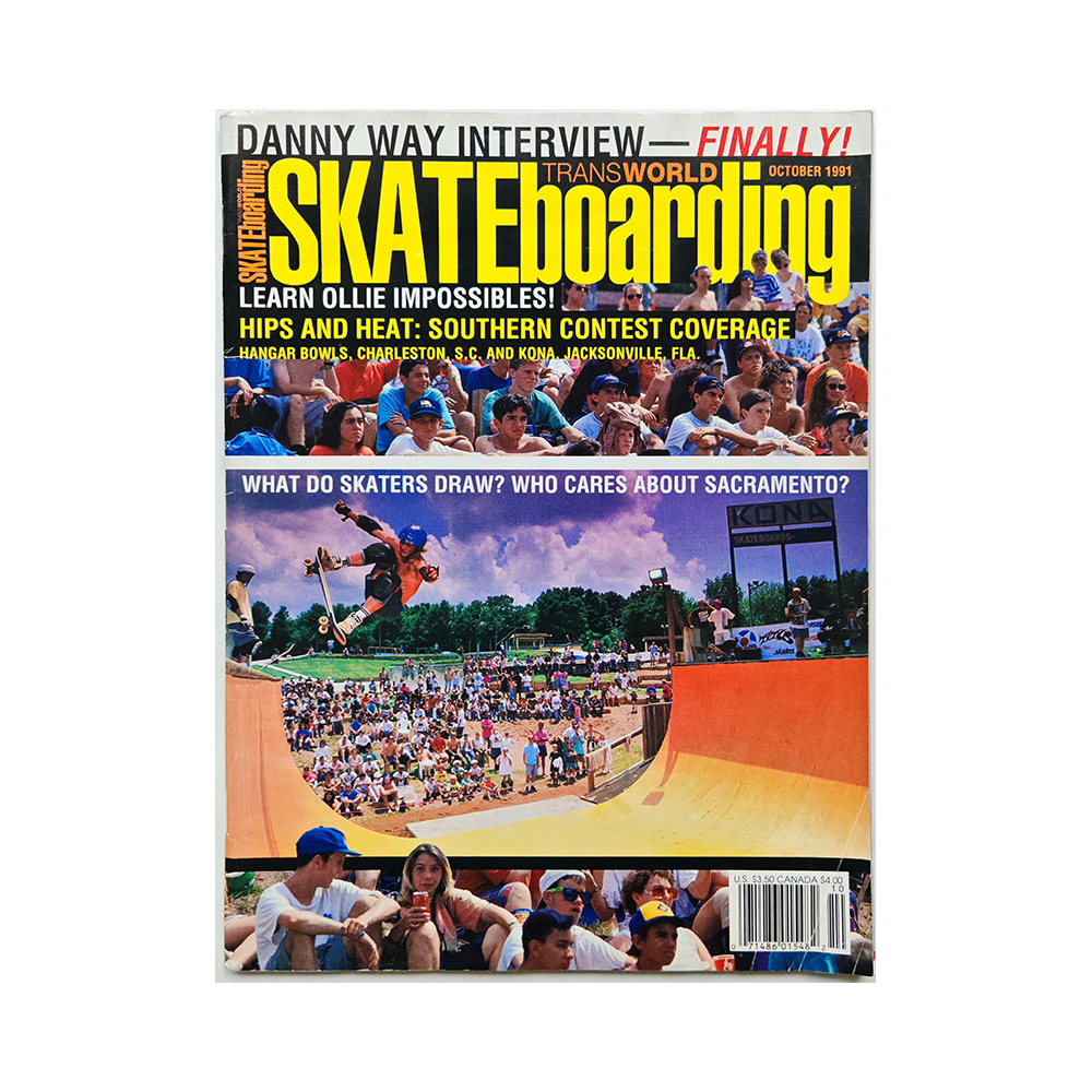Transworld Skateboarding - october 1991 - vol. 9 issue 10