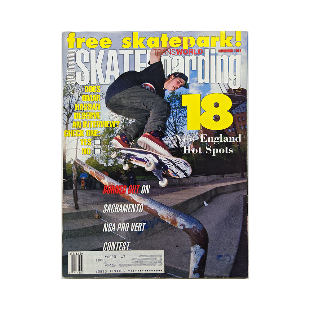 Transworld Skateboarding - november 1991 - vol. 9 issue 11