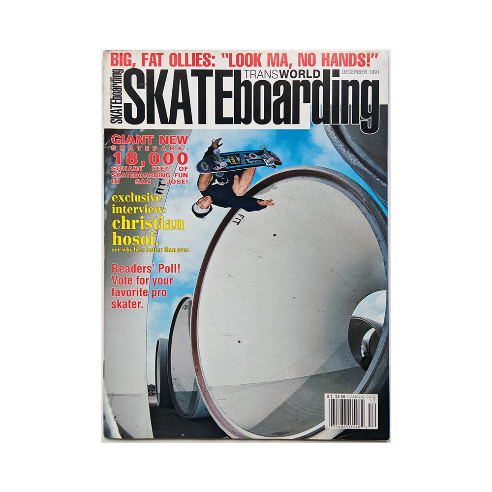 Transworld Skateboarding - december 1991 - vol. 9 issue 12