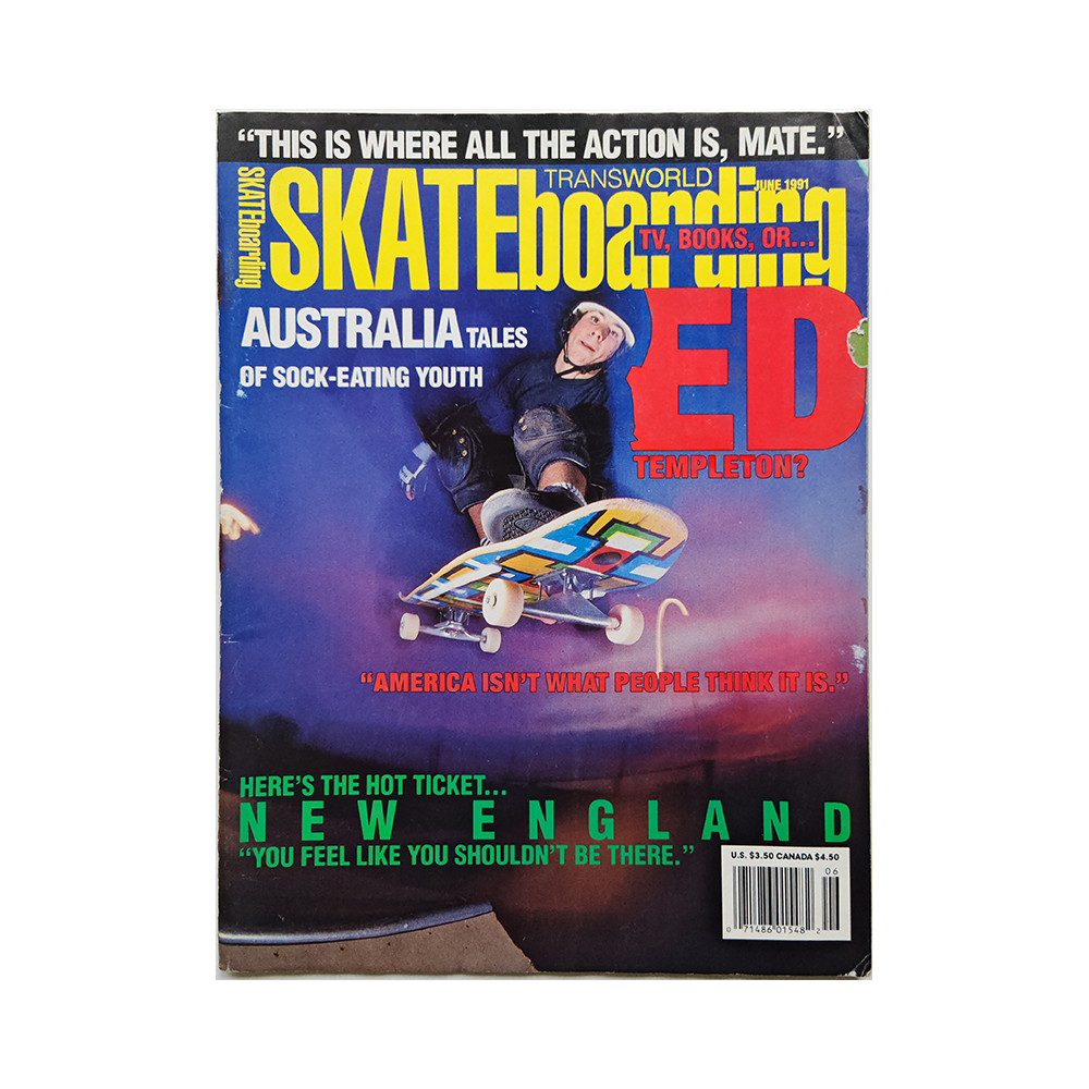 Transworld Skateboarding - june 1991 - vol. 9 issue 6