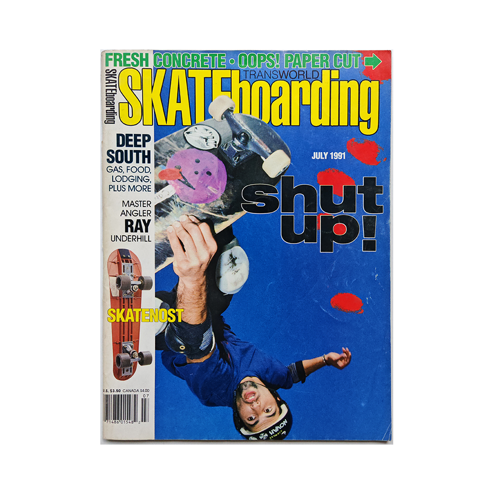 Transworld Skateboarding - july 1991 - vol. 9 issue 7