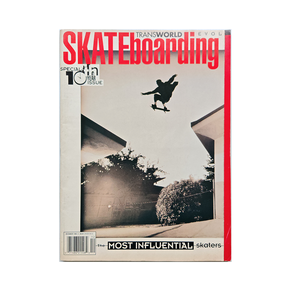 Transworld Skateboarding - december 1992 - vol. 10 issue 12