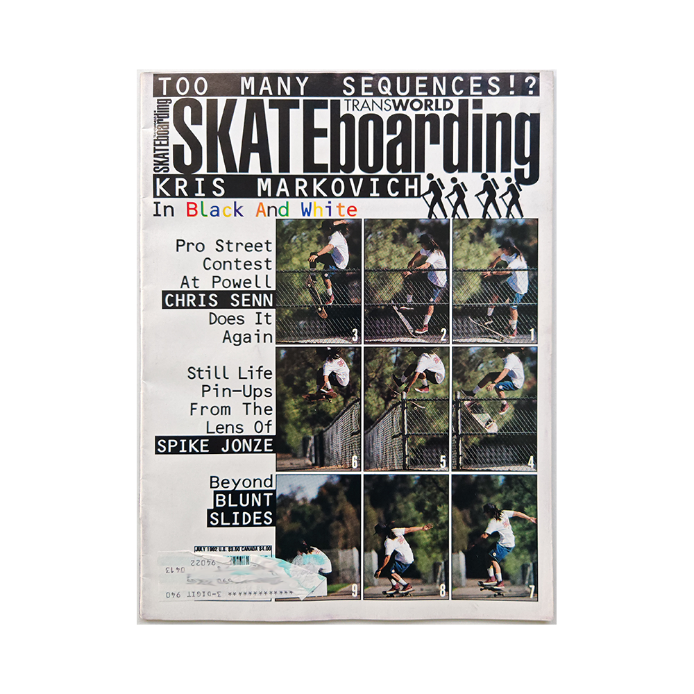 Transworld Skateboarding - july 1992 - vol. 10 issue 7