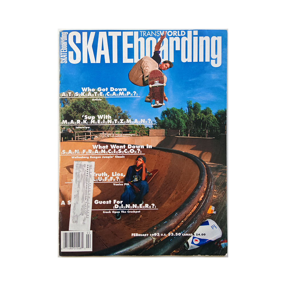 Transworld Skateboarding - february 1993 - vol. 11 issue 2