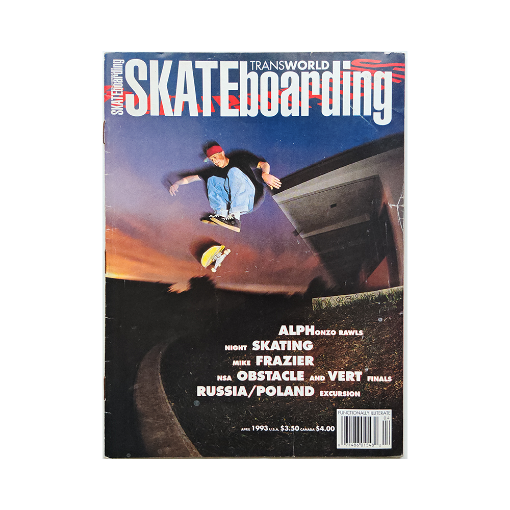 Transworld Skateboarding - april 1993 - vol. 11 issue 4
