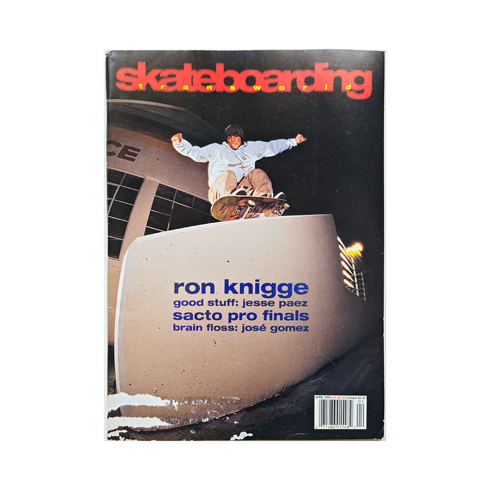 Transworld Skateboarding - april 1994 - vol. 12 issue 4