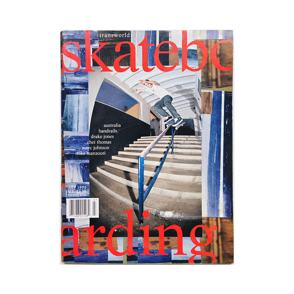 Transworld Skateboarding - july 1995 - vol. 13 issue 7