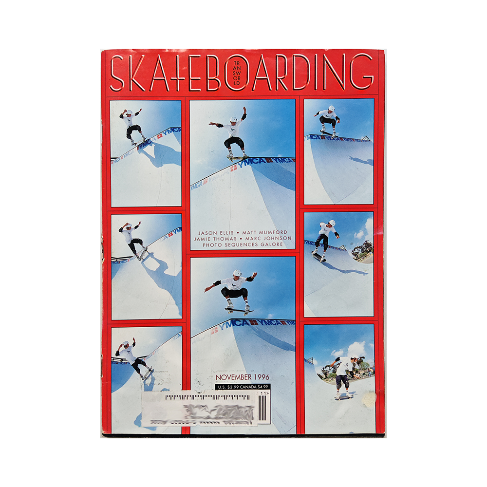 Transworld Skateboarding - november 1996 - vol. 14 issue 11