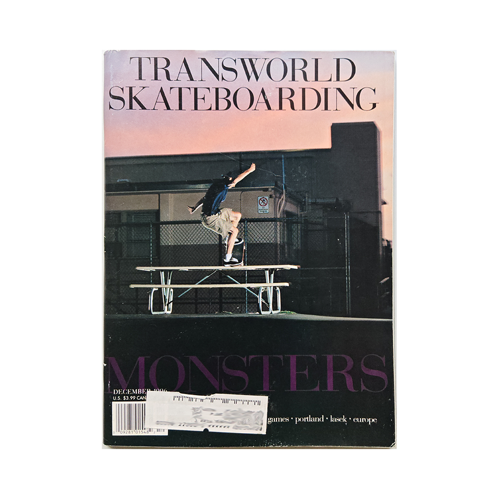 Transworld Skateboarding - december 1996 - vol. 14 issue 12