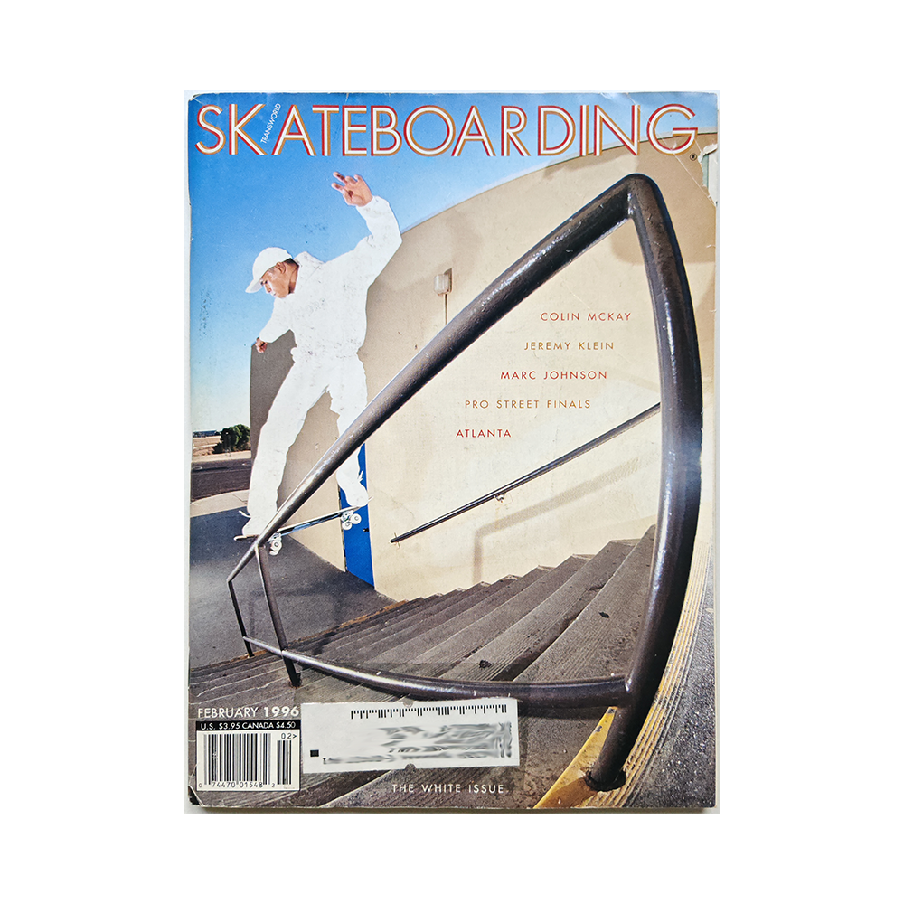 Transworld Skateboarding - february 1996 - vol. 14 issue 2