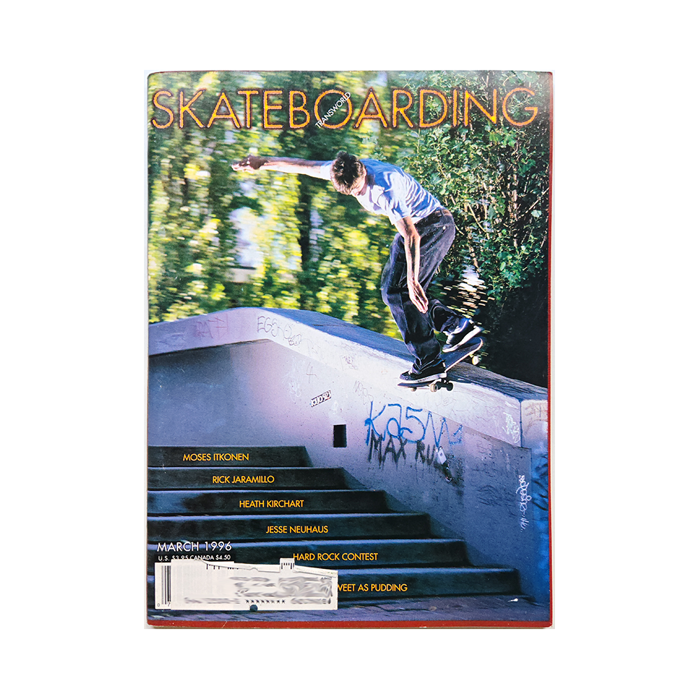 Transworld Skateboarding - march 1996 - vol. 14 issue 3