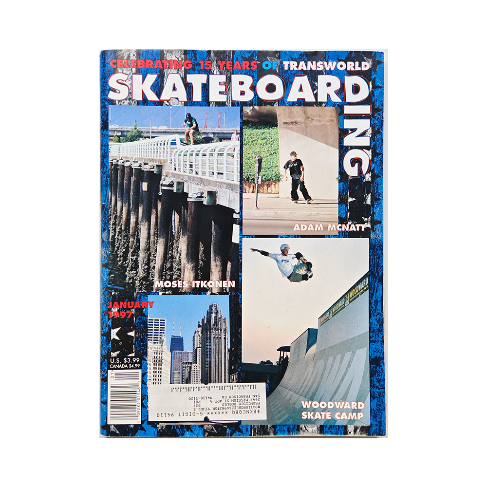Transworld Skateboarding - january 1997 - vol. 15 issue 1