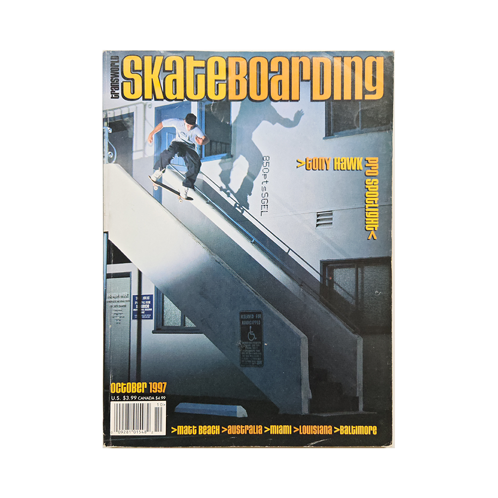 Transworld Skateboarding - october 1997 - vol. 15 issue 10