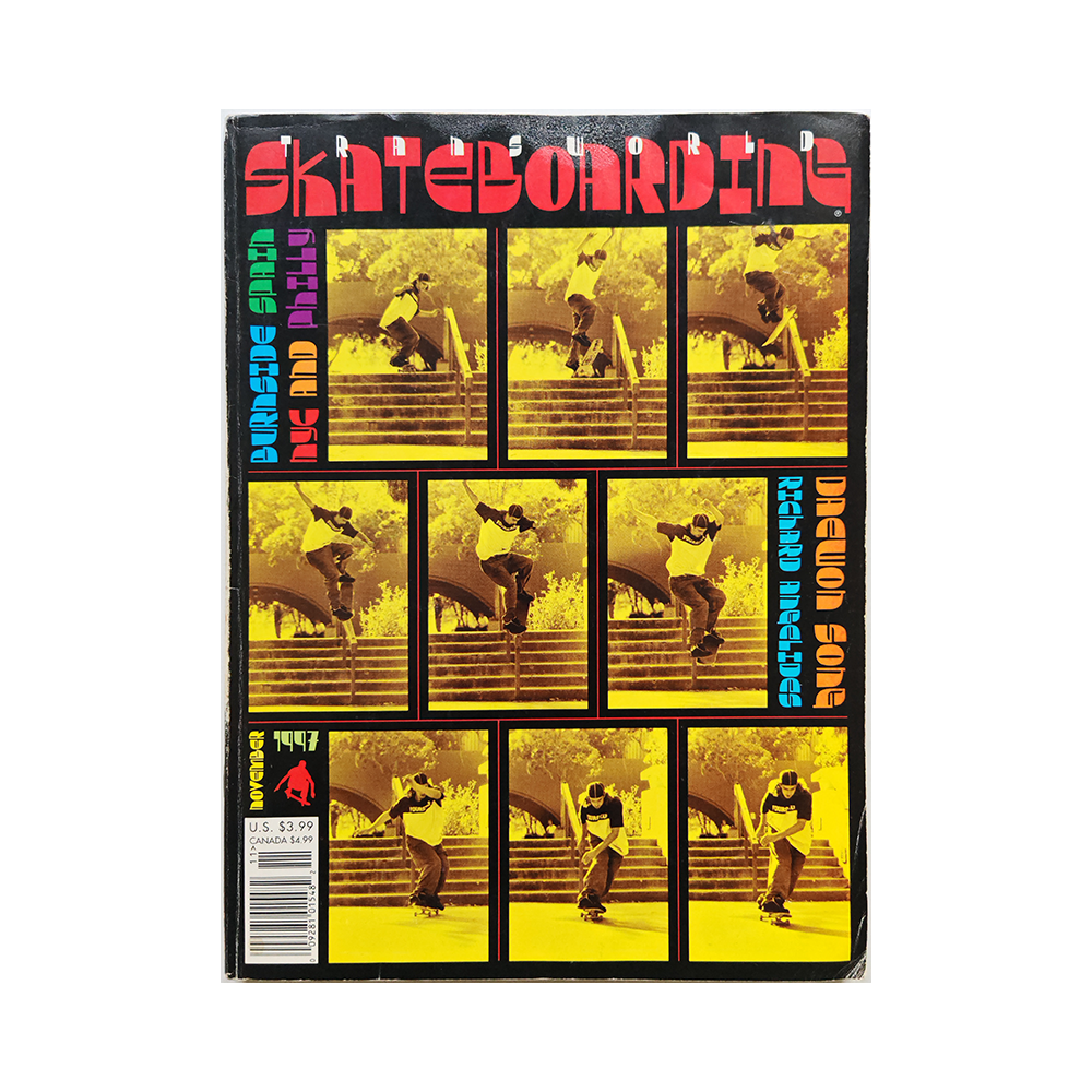 Transworld Skateboarding - november 1997 - vol. 15 issue 11