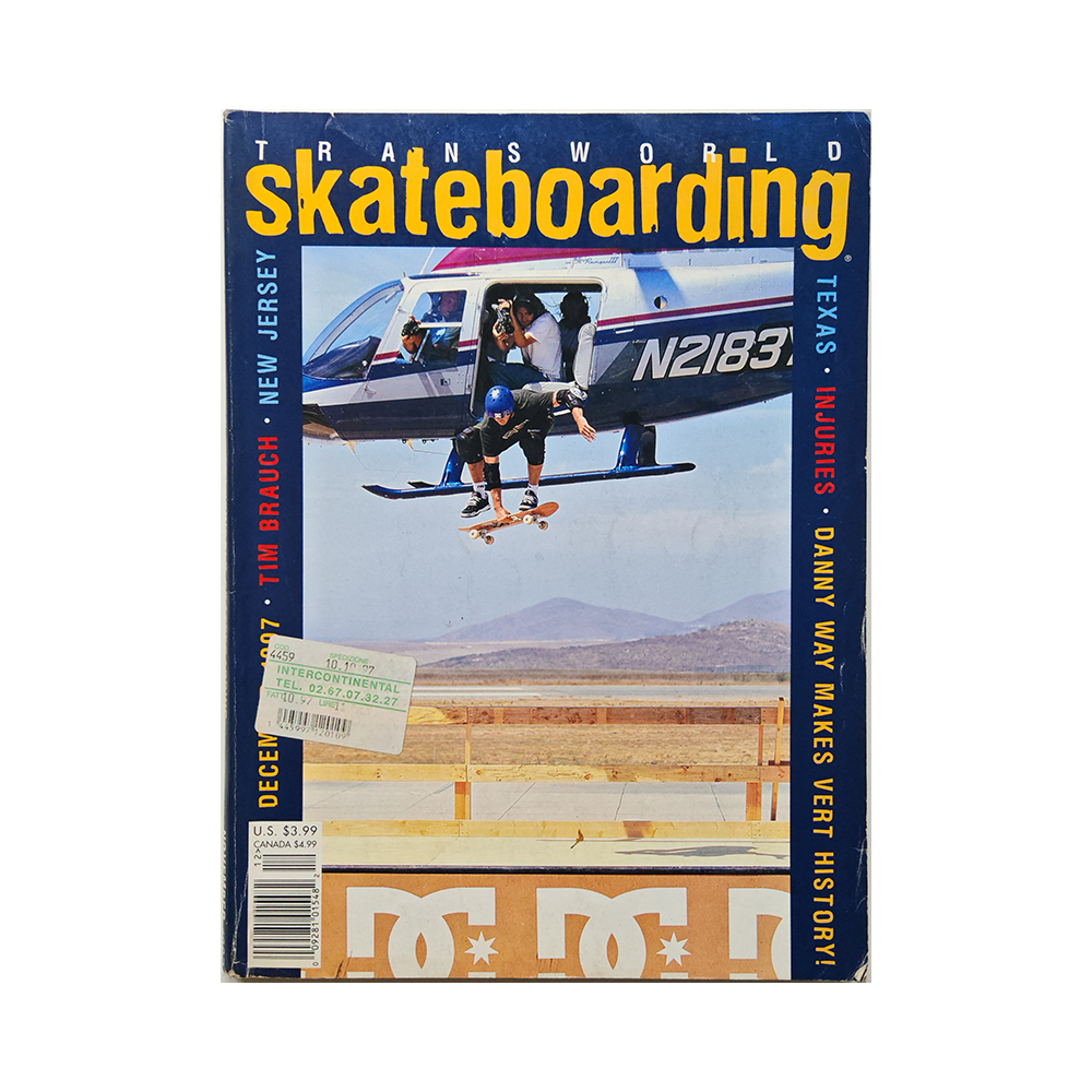 Transworld Skateboarding - december 1997 - vol. 15 issue 12