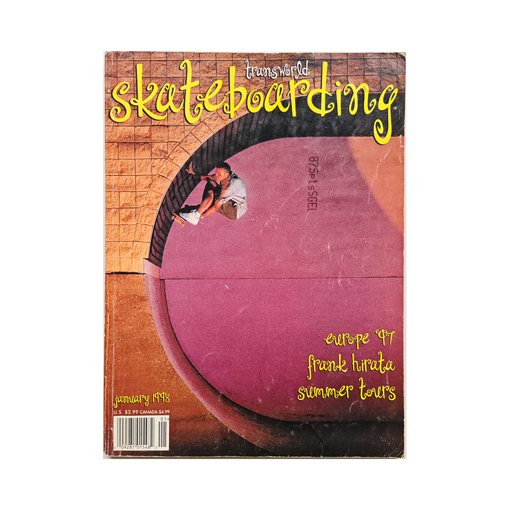 Transworld Skateboarding - january 1998 - vol. 16 issue 1