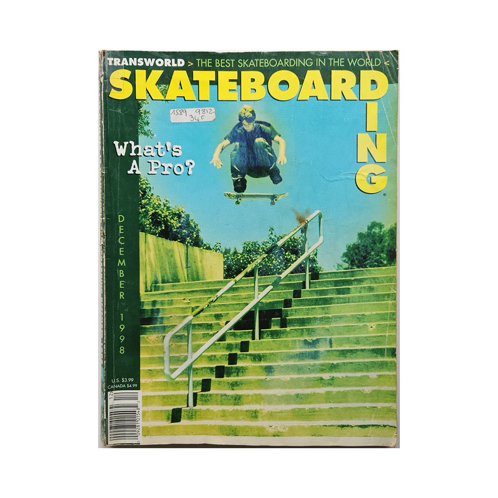 Transworld Skateboarding - december 1998 - vol. 16 issue 12
