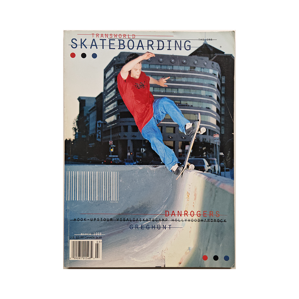 Transworld Skateboarding - march 1998 - vol. 16 issue 3