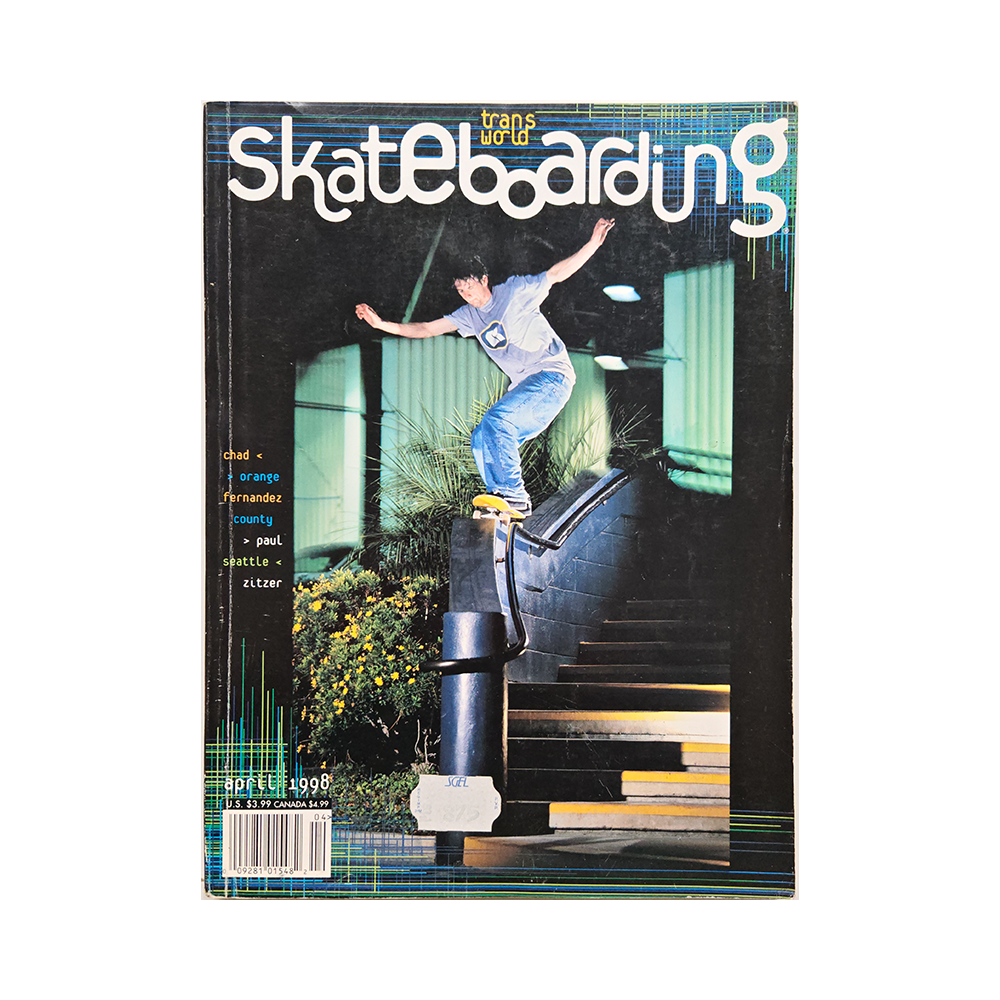 Transworld Skateboarding - april 1998 - vol. 16 issue 4