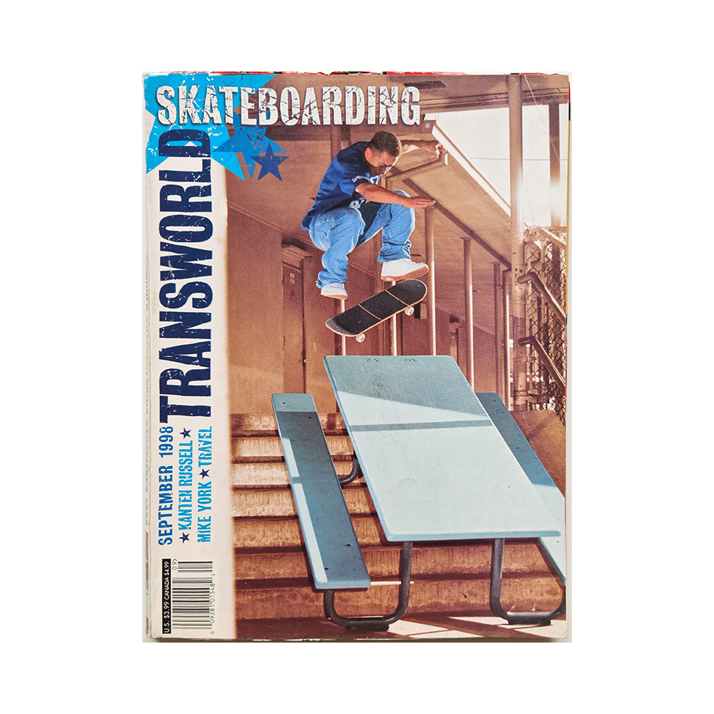 Transworld Skateboarding - september 1998 - vol. 16 issue 9