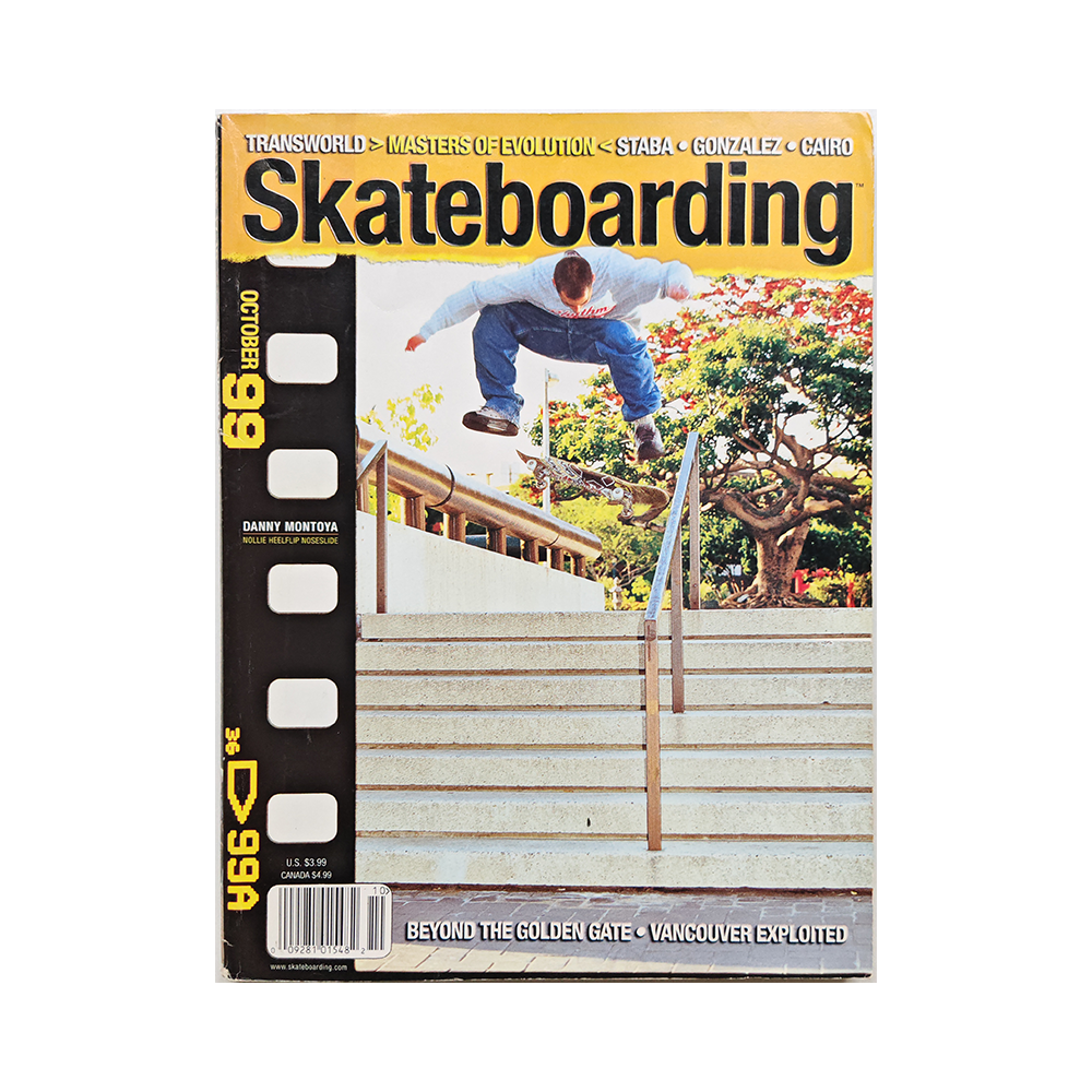 Transworld Skateboarding - october 1999 - vol. 17 issue 10