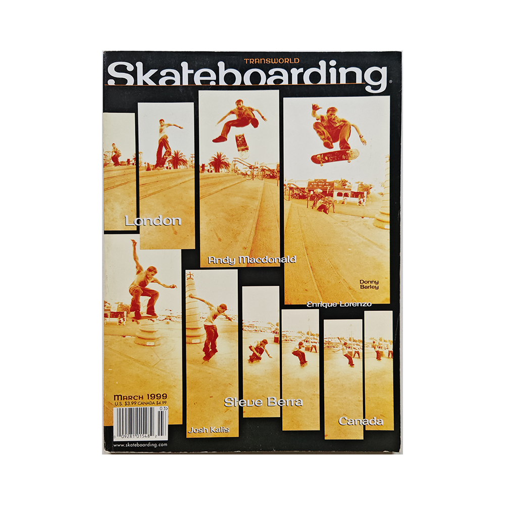 Transworld Skateboarding - march 1999 - vol. 17 issue 3
