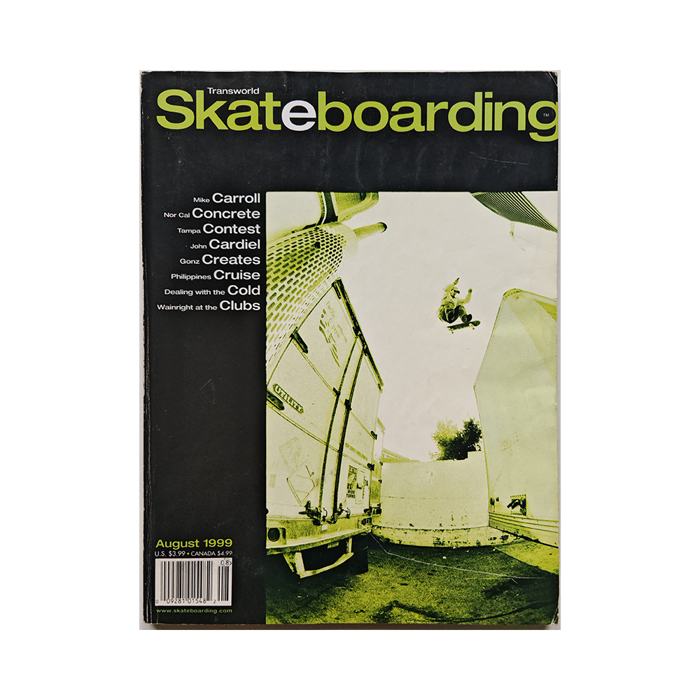 Transworld Skateboarding - august 1999 - vol. 17 issue 8