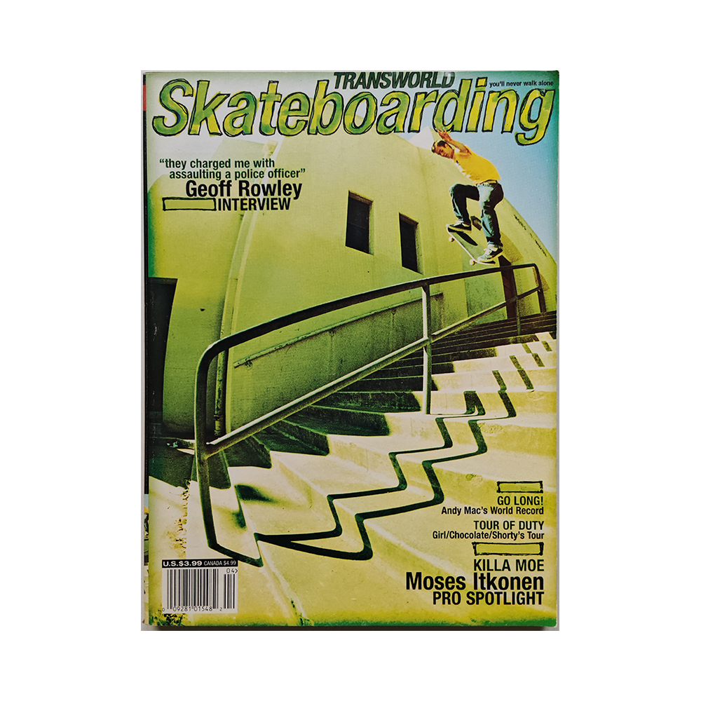 Transworld Skateboarding - april 2000 - vol. 18 issue 4