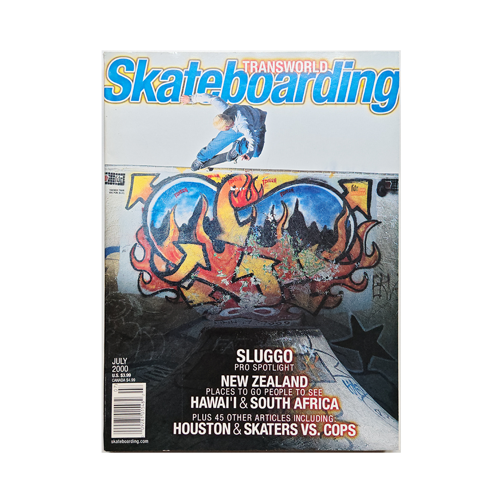 Transworld Skateboarding - july 2000 - vol. 18 issue 7
