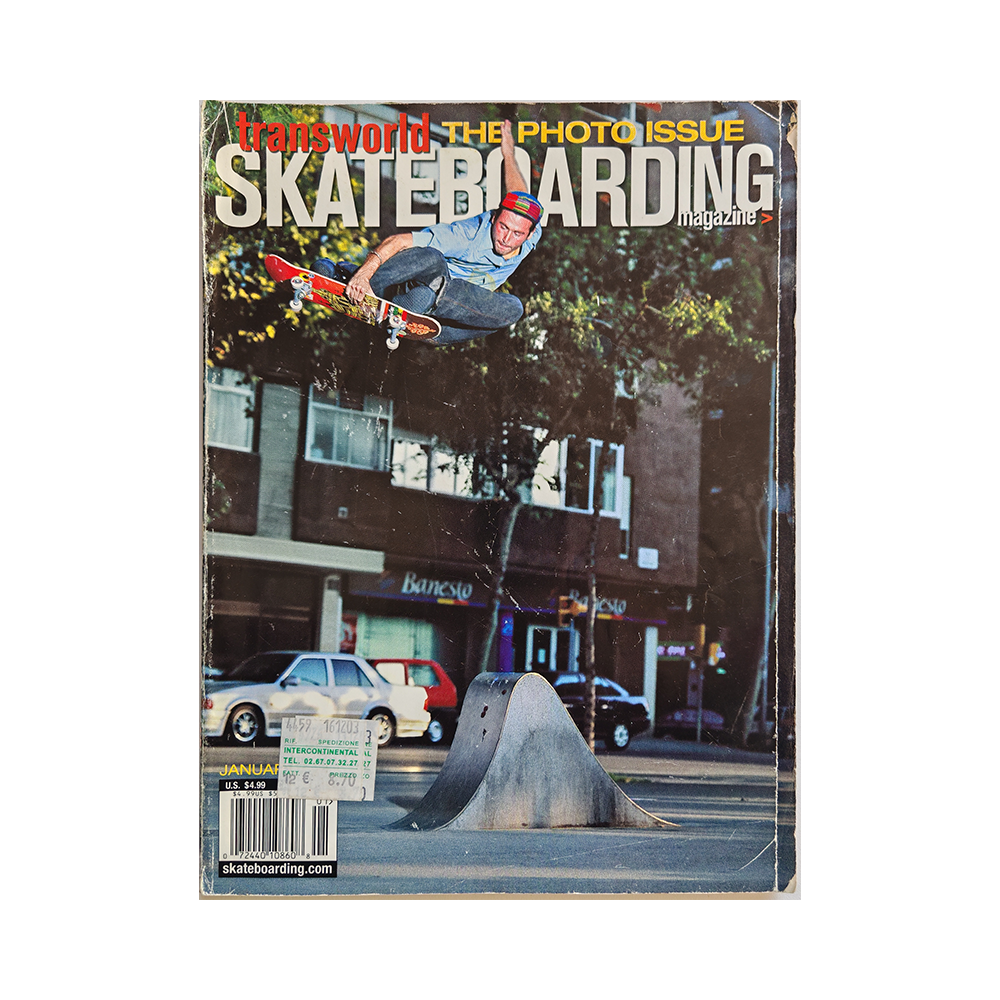 Transworld Skateboarding - january 2004 - vol. 22 issue 1