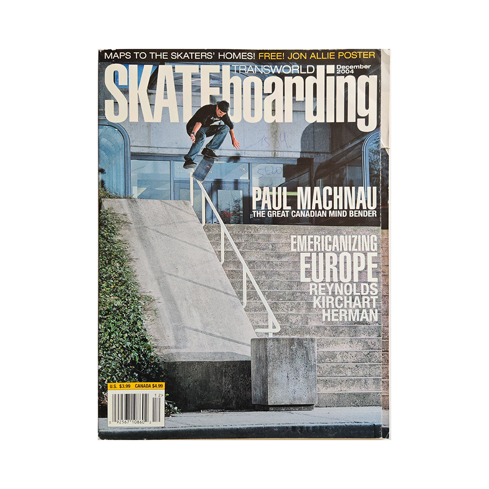 Transworld Skateboarding - december 2004 - vol. 22 issue 12