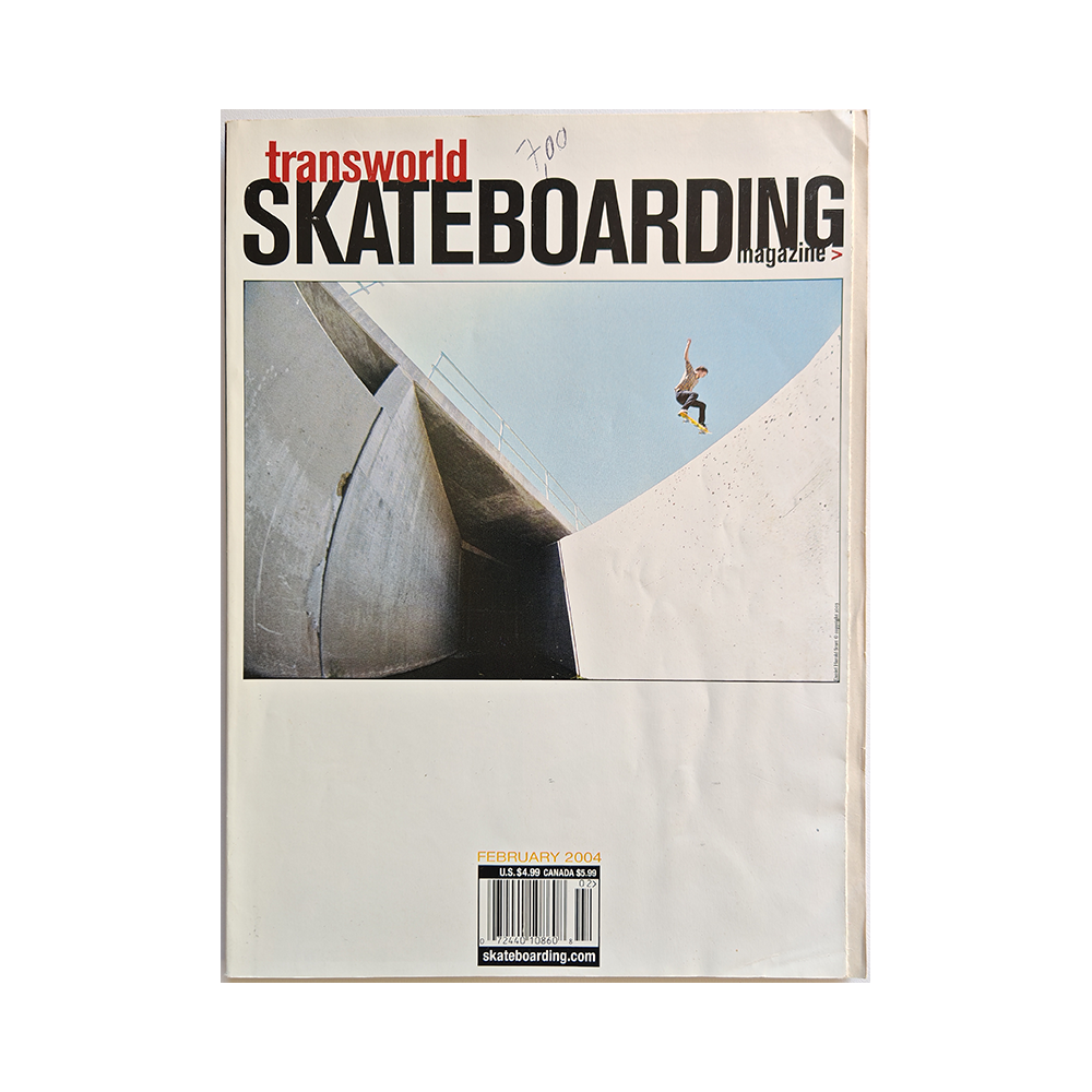 Transworld Skateboarding - february 2004 - vol. 22 issue 2
