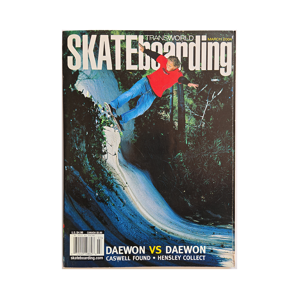 Transworld Skateboarding - march 2004 - vol. 22 issue 3
