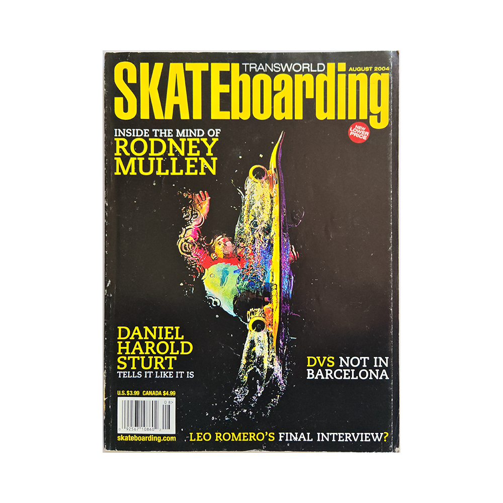 Transworld Skateboarding - august 2004 - vol. 22 issue 8