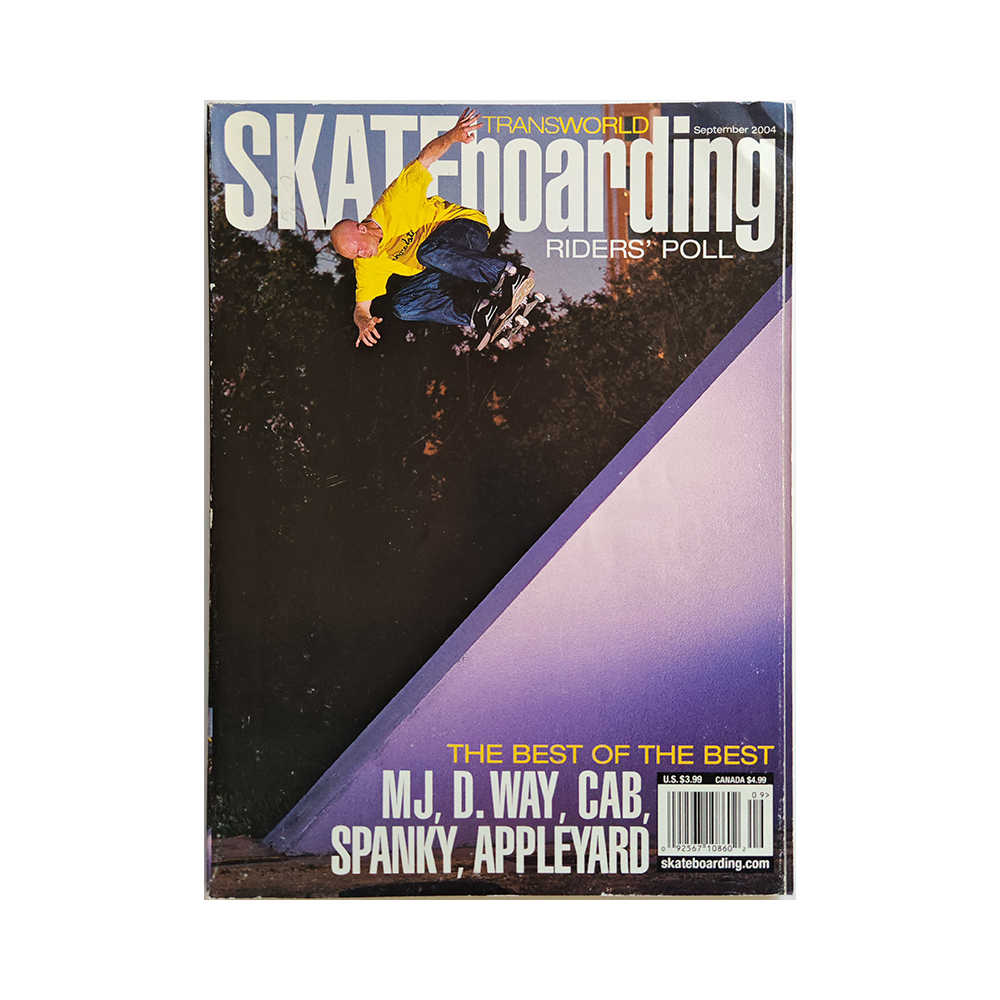 Transworld Skateboarding - september 2004 - vol. 22 issue 9