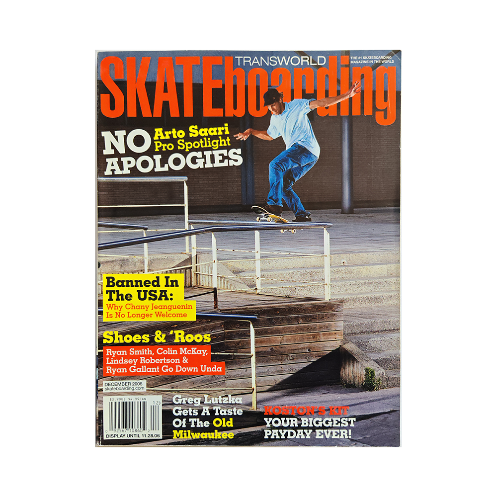 Transworld Skateboarding - december 2006 - vol. 24 issue 12