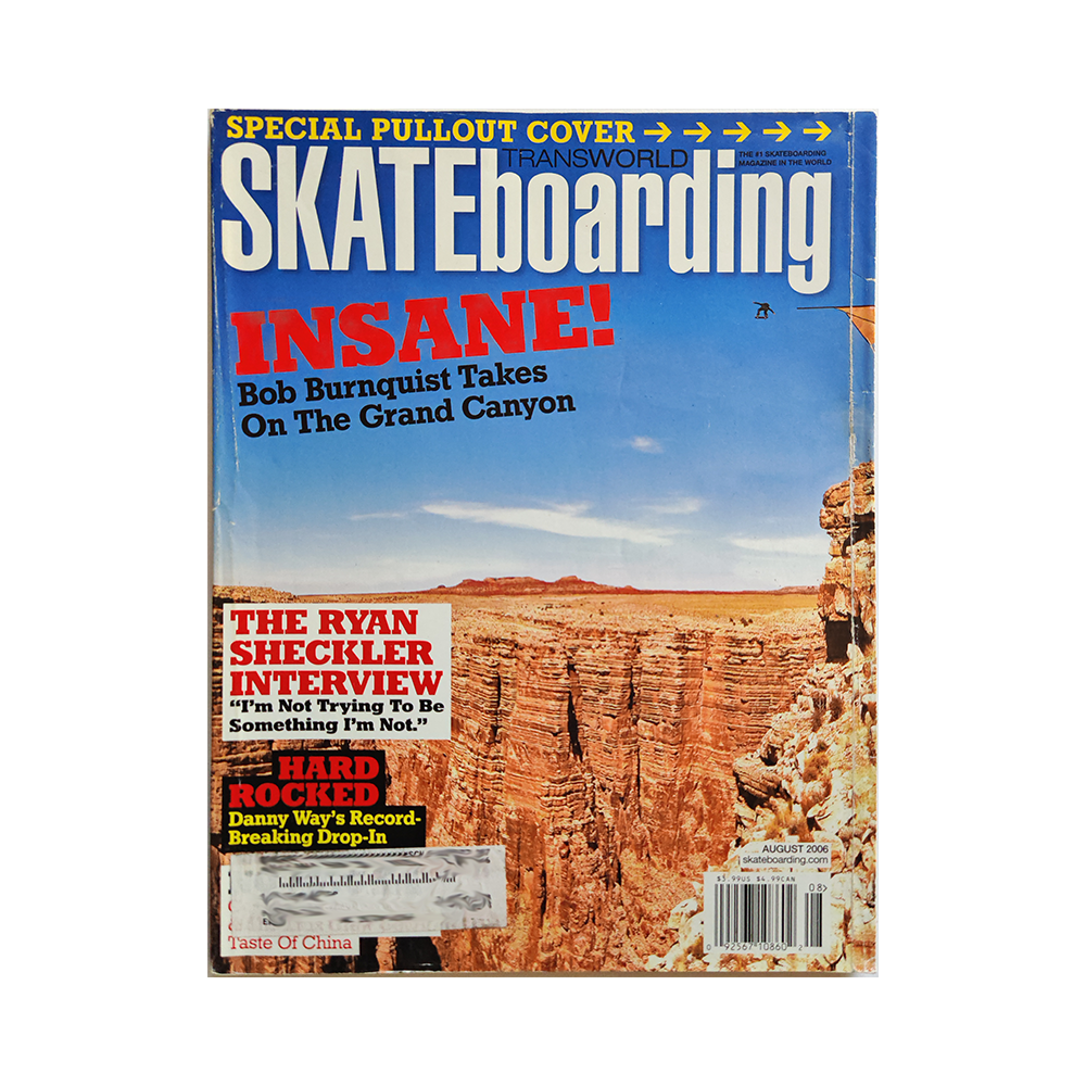 Transworld Skateboarding - august 2006 - vol. 24 issue 8