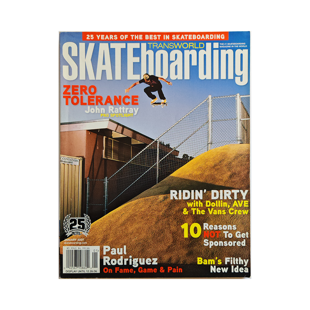 Transworld Skateboarding - january 2007 - vol. 25 issue 1
